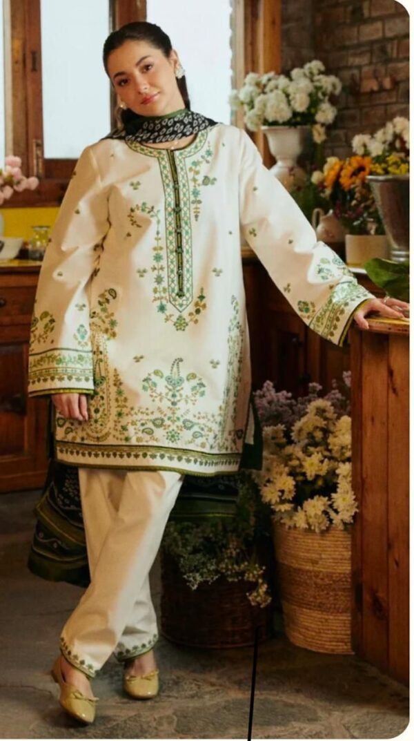 coco lawn 3pc embroided