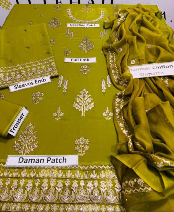 maria.b lawn 3pc embroided